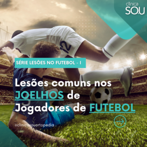 Lesões nos joelhos dos jogadores de futebol